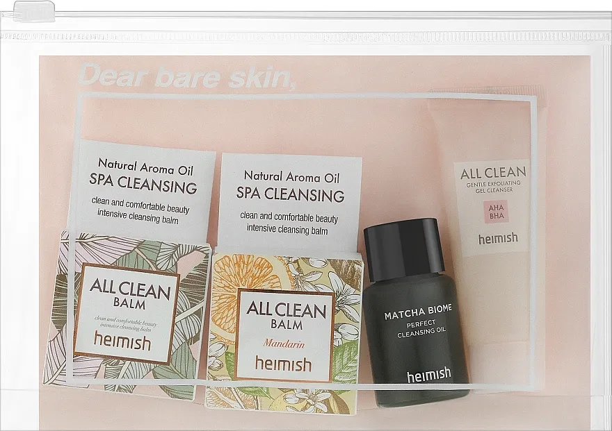 Heimish Dear Bare Skin (balm/2x5ml + oil/17ml + gel/20ml) Set