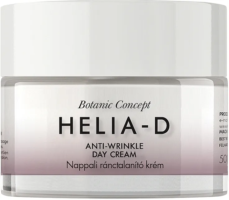 Helia-D Botanic Concept Day Cream Dnevna krema protiv bora sa ekstraktom tokajskog vina i bakučiolom