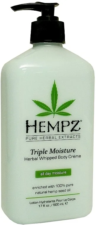 Hempz Triple Moisture Herbal Whipped Body Creme Nježna hidratantna krema za tijelo trostrukog djelovanja