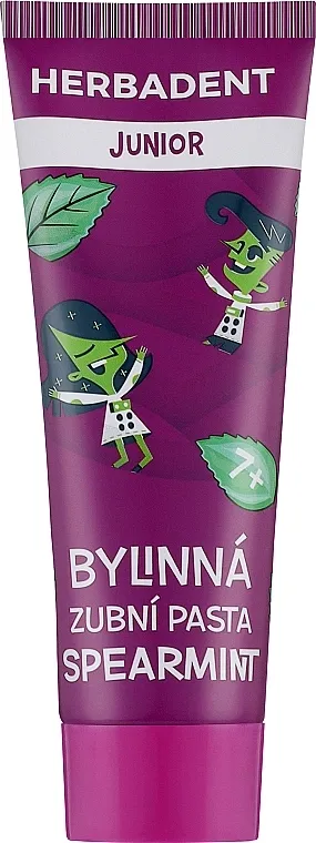 Herbadent Junior Herbal Spearmint Toothpaste Pasta za zube za tinejdžere, sveža menta