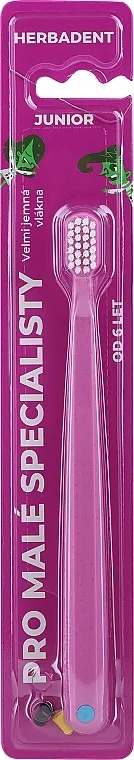 Herbadent Original Junior Toothbrush Četkica za zube, ultra meka, roze