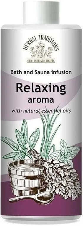 Herbal Traditions Bath &amp; Sauna Infusion Aromatična infuzija za kupke, saune i banje 'Opustajući'