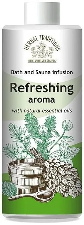 Herbal Traditions Bath &amp; Sauna Infusion Mirisna infuzija za kupke, saune i banje 'Osvježavajuća'