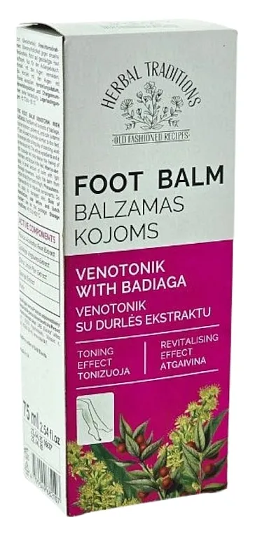 Herbal Traditions Foot Balm Venotonski balzam za stopala sa badjagom