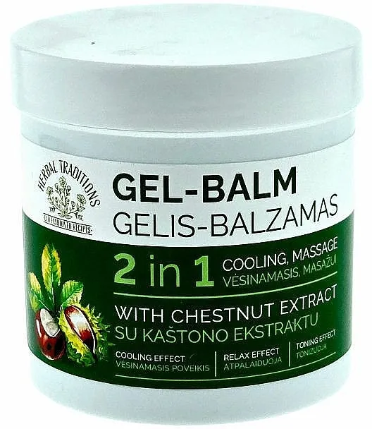 Herbal Traditions Gel-Balm With Chestnut Extract 2in1 Gel-balzam sa ekstraktom divljeg kestena
