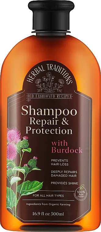 Herbal Traditions Shampoo Repair &amp; Protection With Burdock Šampon za kosu s čičakom