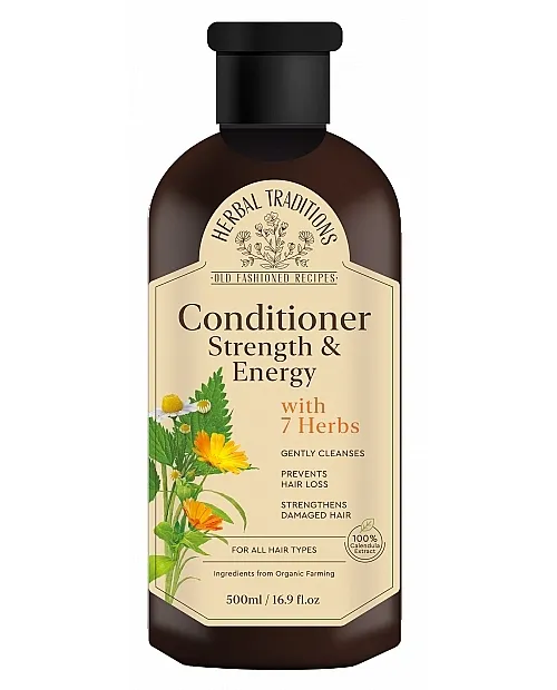 Herbal Traditions Strength &amp; Energy Conditioner 7 Bilje učvršćujući i stimulirajući regenerator za kosu