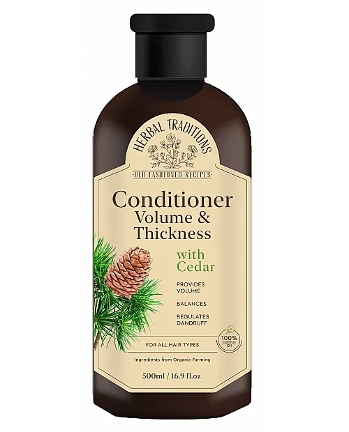 Herbal Traditions Volume &amp; Thickness Conditioner Volumiziranje i jačanje regeneratora za kosu s cedrovom