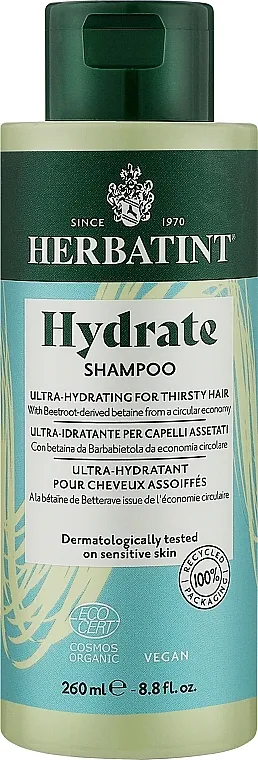 Herbatint Moisturizing Hydrate Shampoo Hidratantni šampon za kosu