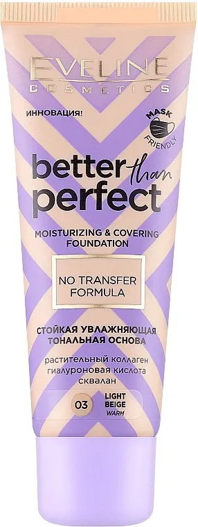 Hidratantna podloga Eveline Cosmetics Better Than Perfect Foundation