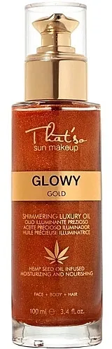Hidratantni šimer za lice, telo i kosu That'so Glowy Gold