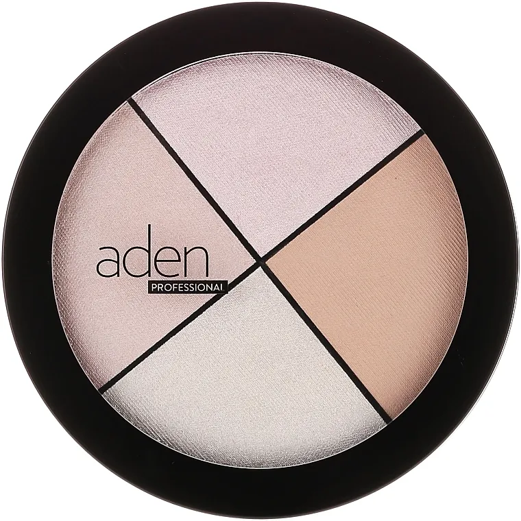 Highlighter za lice Aden Cosmetics Highlighter Palette