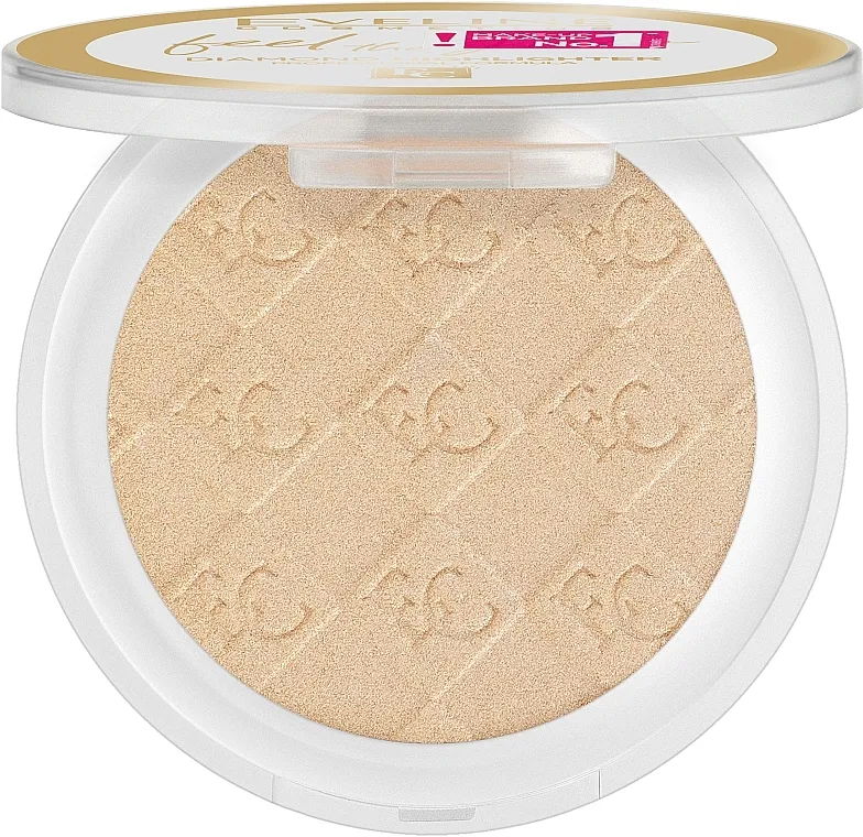 Highlighter za lice Eveline Cosmetics Feel The Glow Diamond Highlighter