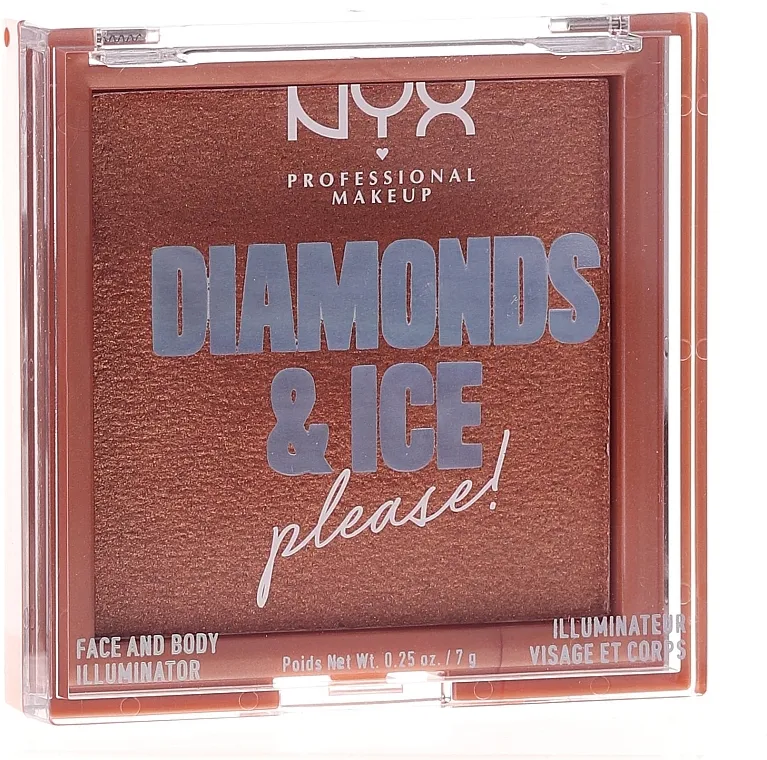 Highlighter za lice i tijelo NYX Professional Makeup Diamonds &amp; Ice Face And Body Illuminator