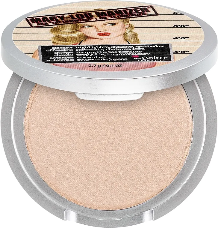Highlighter za lice theBalm Mary-Lou Manizer Highlighter Travel Size