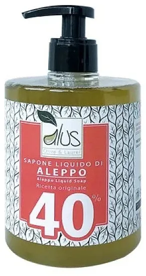 Himalaya dal 1989 Alus Aleppo Liquid Soap 40% Laurel Oil Tečni sapun Aleppo 40%