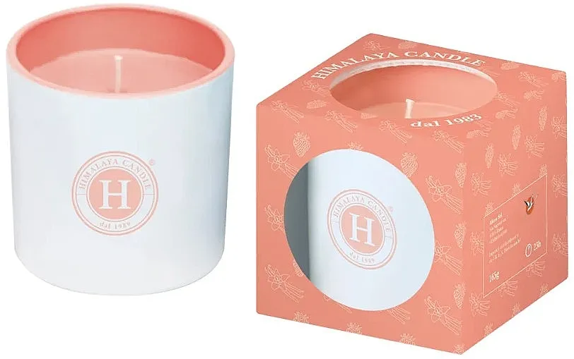 Himalaya dal 1989 Pastello Vanilla And Strawberry Aromatična sveća Vanila i jagoda