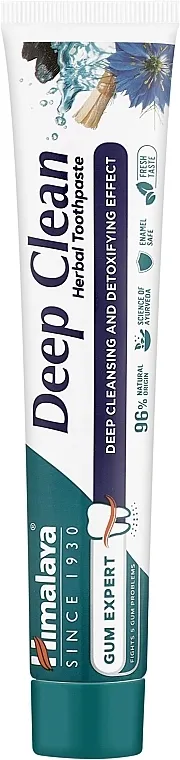 Himalaya Gum Expert Deep Clean Herbal Toothpaste Biljna pasta za zube sa ugljem