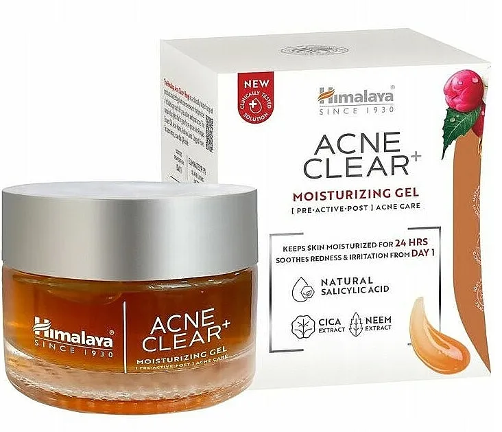 Himalaya Herbals Acne Clear+ Face Moisturizing Gel Hidratantni gel za lice