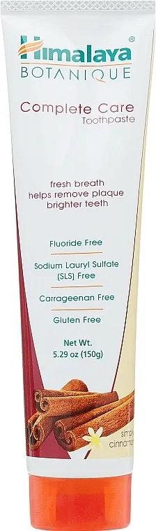 Himalaya Herbals Botanique Complete Care Toothpaste Simply Cinnamon Organska pasta za zube s cimetom