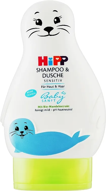 Hipp BabySanft Sensitive Dječji šampon i gel za kupanje
