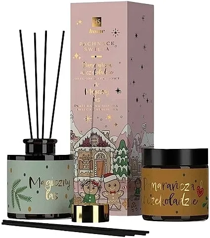 HiSkin (candle/100ml + aroma/diffuser/80ml) Set