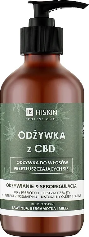 HiSkin CBD Conditioner For Oily Hair Regenerator za masnu kosu