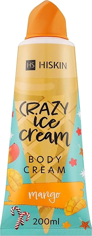 HiSkin Crazy Ice Cream Body Mango krem za telo