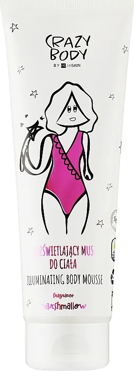 HiSkin Crazy Illuminating Body Mousse Marshmallow Osvetljavajući mus za telo Marshmallow