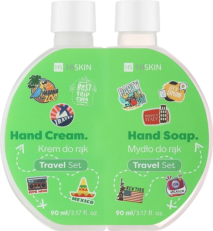 HiSkin Hand Puzzle Travel Set (h/cr/90ml + h/soap/90ml)