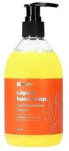 HiSkin Perfume Collection Gold Frankincense &amp; Myrrh Liquid Hand Soap Tečni sapun za ruke Tamjan i smirna