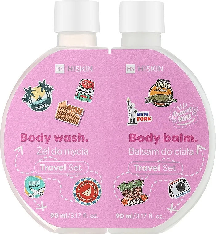 HiSkin Puzzle Travel Set (b/gel/90ml + b/balm/90ml) Komplet