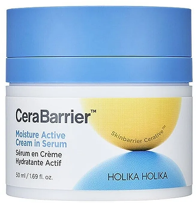 Holika Holika CeraBarrier Moisture Active Cream in Serum Kremasti serum za lice