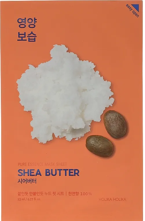 Holika Holika Pure Essence Mask Sheet Shea Butter Hranjiva sheet maska sa shea maslacem