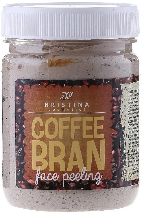 Hristina Cosmetics Coffee Bran Face Peeling Kafeni piling za lice