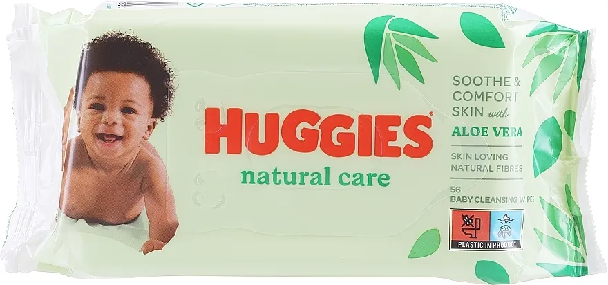 Huggies Dječje maramice Natural Care, 56 kom