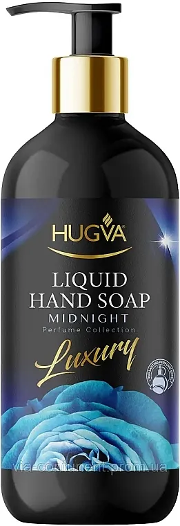 Hugva Luxury Midnight Loquid Hand Soap Parfimisani sapun sa dozerom