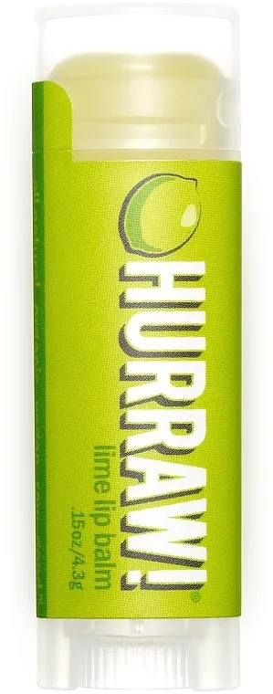 Hurraw! Lime Lip Balm Balzam za usne "Limeta"