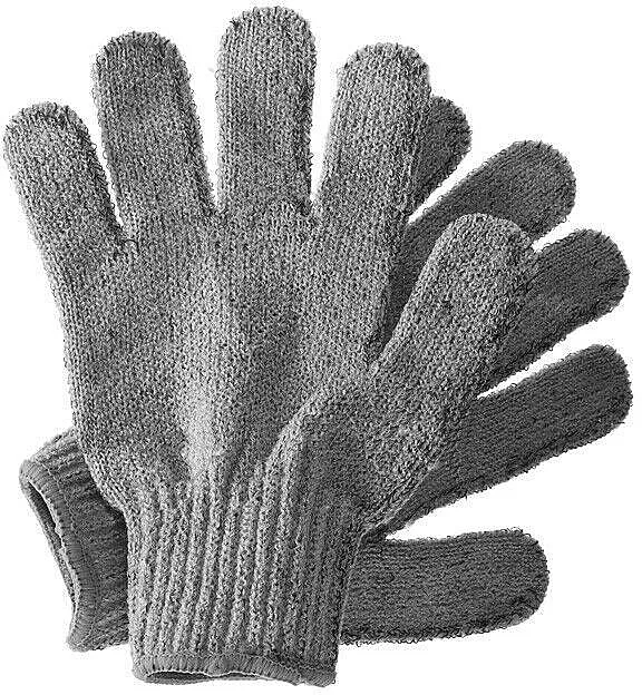 Hydrea London Carbonized Exfoliating Bamboo Shower Gloves Bambusove rukavice za piling sa prirodnim drvenim ugljem
