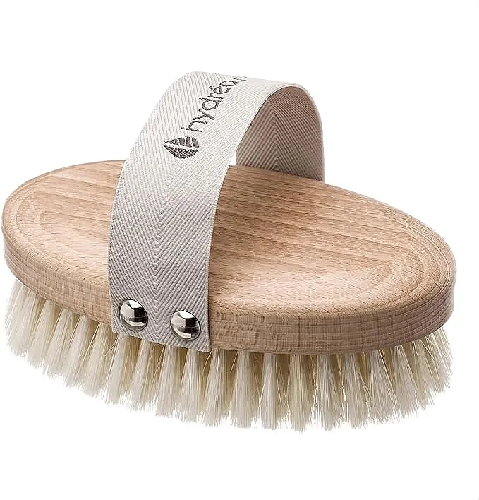 Hydrea London Professional Body Brush with Cactus/Nylon Mix Bristle Četka za suvo masiranje sa kaktusovim i najlonskim vlaknima