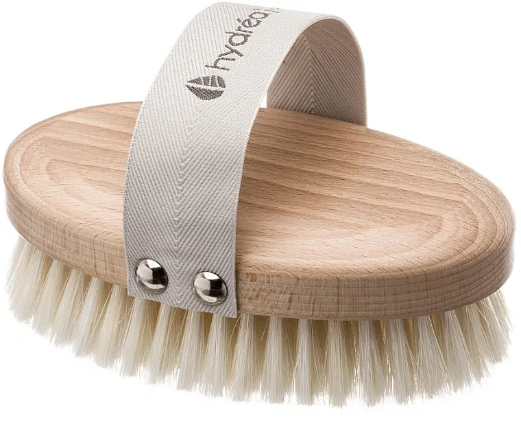 Hydrea London Professional Spa Body Brush Natural Bristle Četka za suvo masažu s prirodnom dlakom