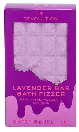 I Heart Revolution Chocolate Bar Bath Fizzer "Lavender" Bomba za kupanje