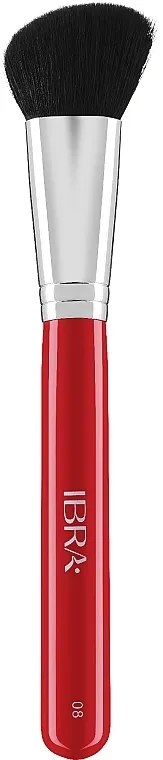 Ibra Professional Makeup Četkica za rumenilo i bronzer broj 8, crvena