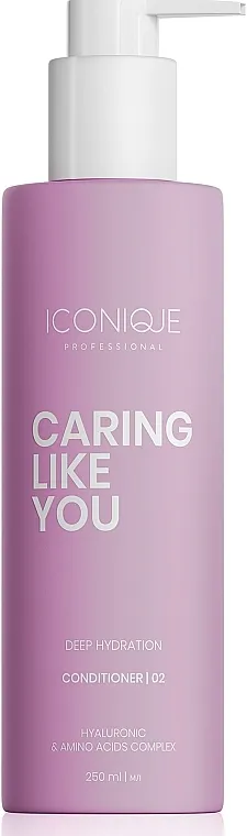Iconique Professional Caring Like You Deep Hydration Conditioner Duboko hidratišući regenerator za suvu i oštećenu kosu