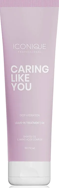 Iconique Professional Caring Like You Deep Hydration Leave-In Treatment Regenerator za suvu i oštećenu kosu bez ispiranja