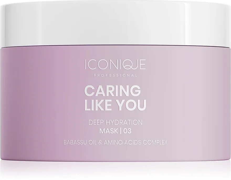 Iconique Professional Caring Like You Deep Hydration Mask Dubinski hidratantna maska za suvu i oštećenu kosu