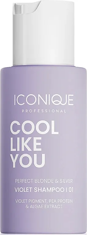 Iconique Professional Cool Like You Perfect Blonde &amp; Silver Violet Shampoo Šampon za kosu