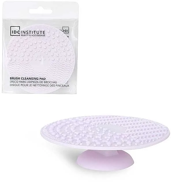 IDC Institute 2-in-1 Brush Cleaning Mat Prostirka za čišćenje četkica, ljubičasta