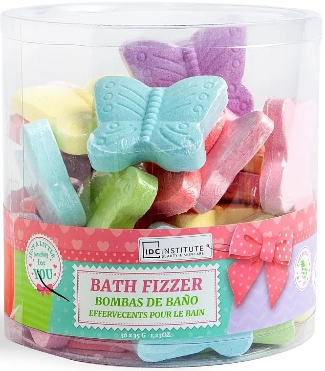 IDC Institute Bath Bombs Set (b/bomb/36x35g) Set bombica za kupanje "Leptir"