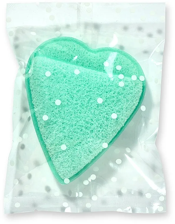 IDC Institute Facial Cleansing Sponge Sunđer za pranje lica, zeleni
